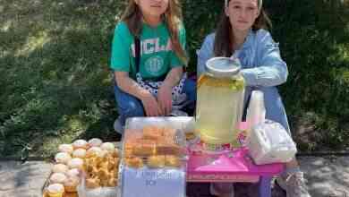  Двоє юних франківок продають лимонад, домашні солодощі та саморобні свічки: дівчатка збирають гроші для ЗСУ (ФОТО)