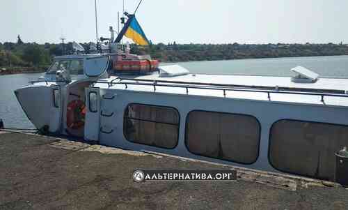 В Овідіополь за довгі роки прибуло пасажирське водне судно (фото) «фото»