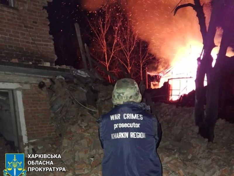 росіяни скинули дві авіабомби та вдарили артилерією по Купʼянщині: одна людина загинула, одна – поранена