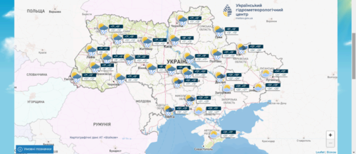 В Україну йде різке похолодання та дощі